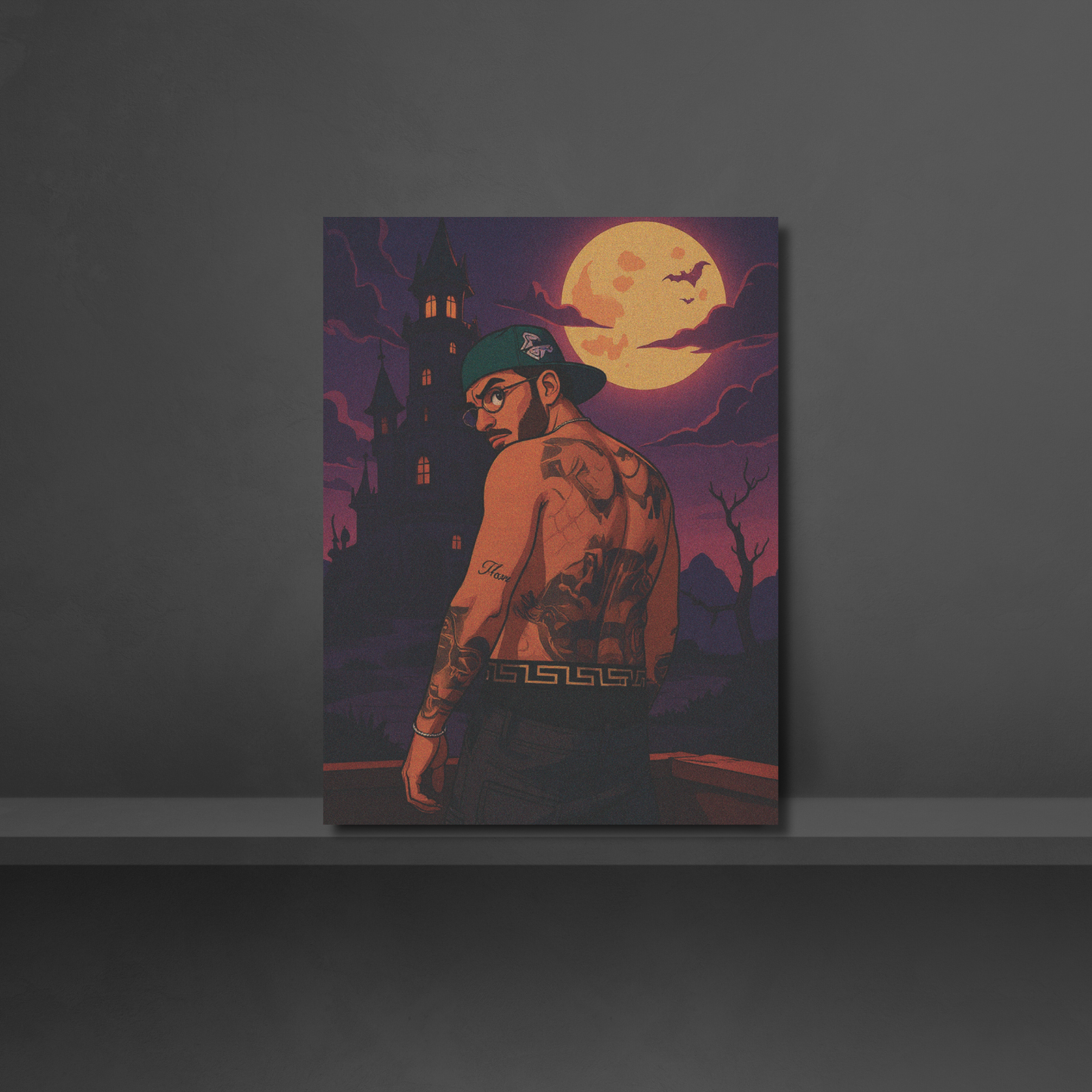 Geolier Halloween Poster