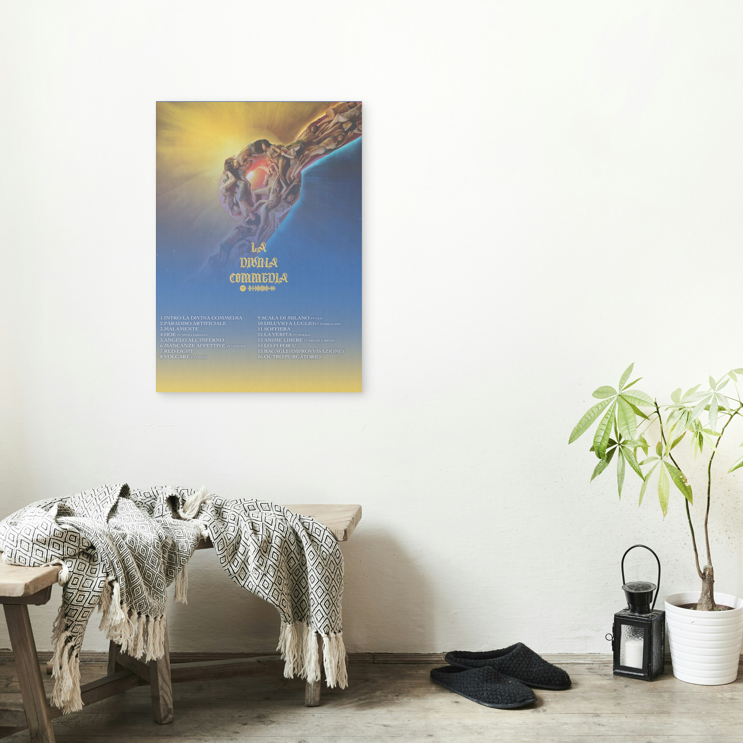 Tedua "La Divina Commedia"Poster