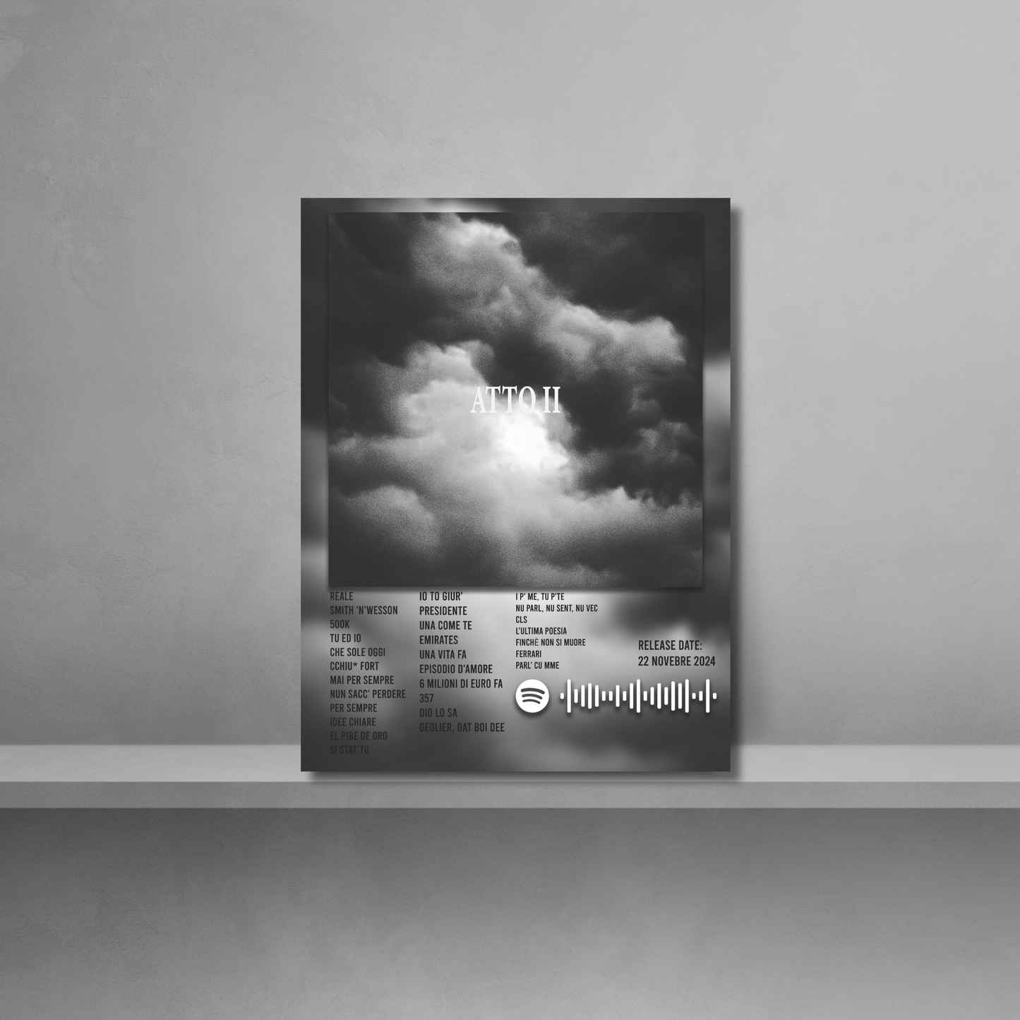 Atto II Geolier Poster