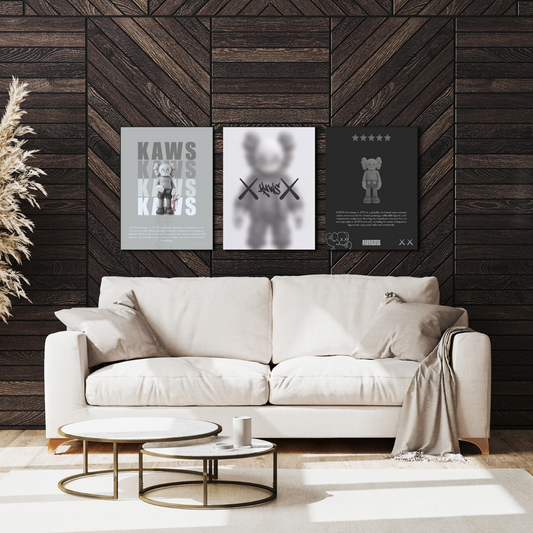 Kaws Three-Plate Package