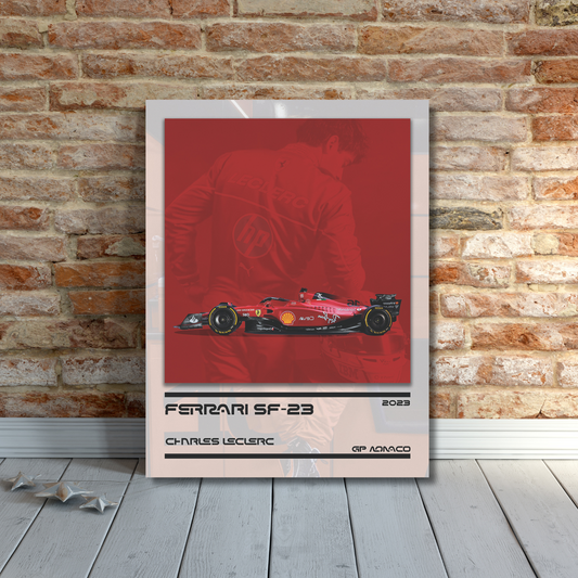 Ferrari SF-23 Poster