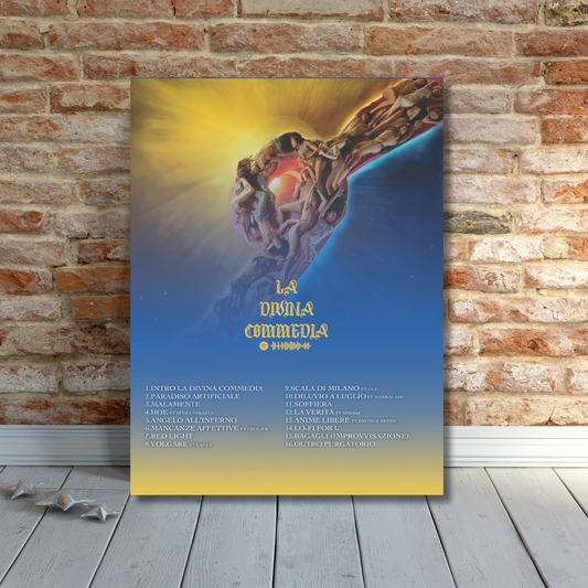 Tedua "La Divina Commedia"Poster