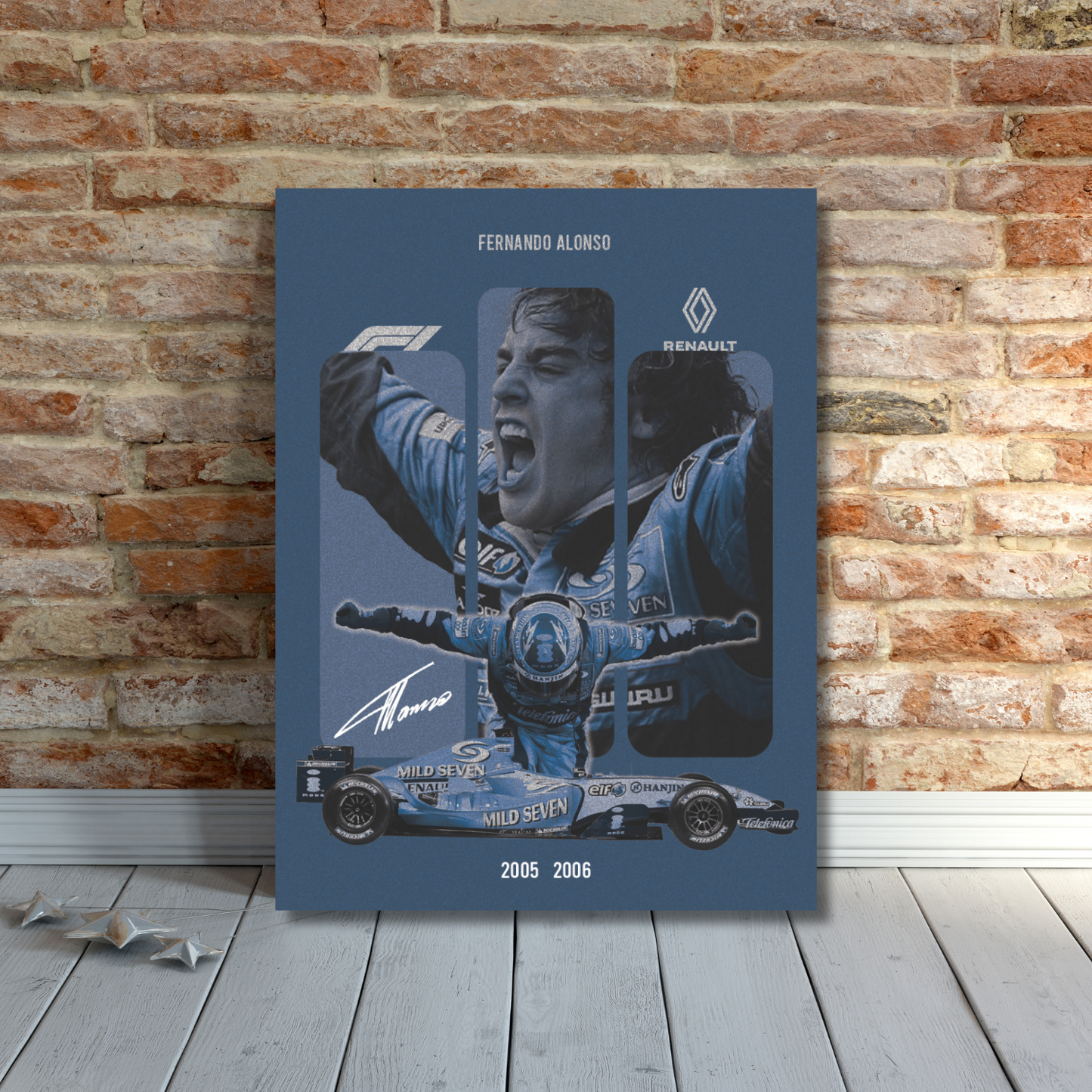 Fernando Alonso Poster