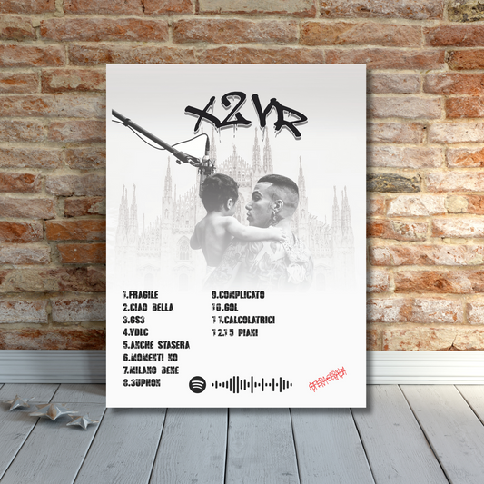 X2VR Album Of Sfera Ebbasta Poster