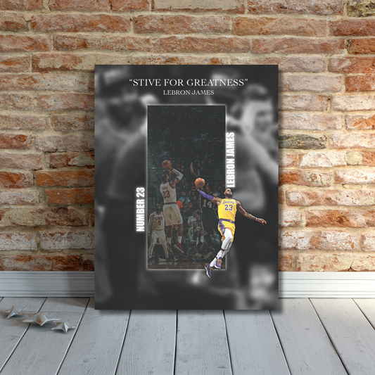 Lebron James Poster