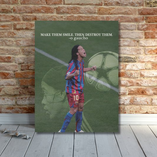 Ronaldinho Gaucho Poster