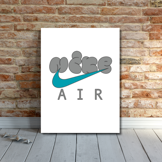 Kaws x Nike Poster