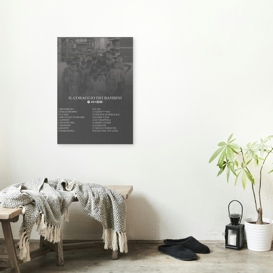 "Il Coraggio Dei Bambini" Of Geolier Poster