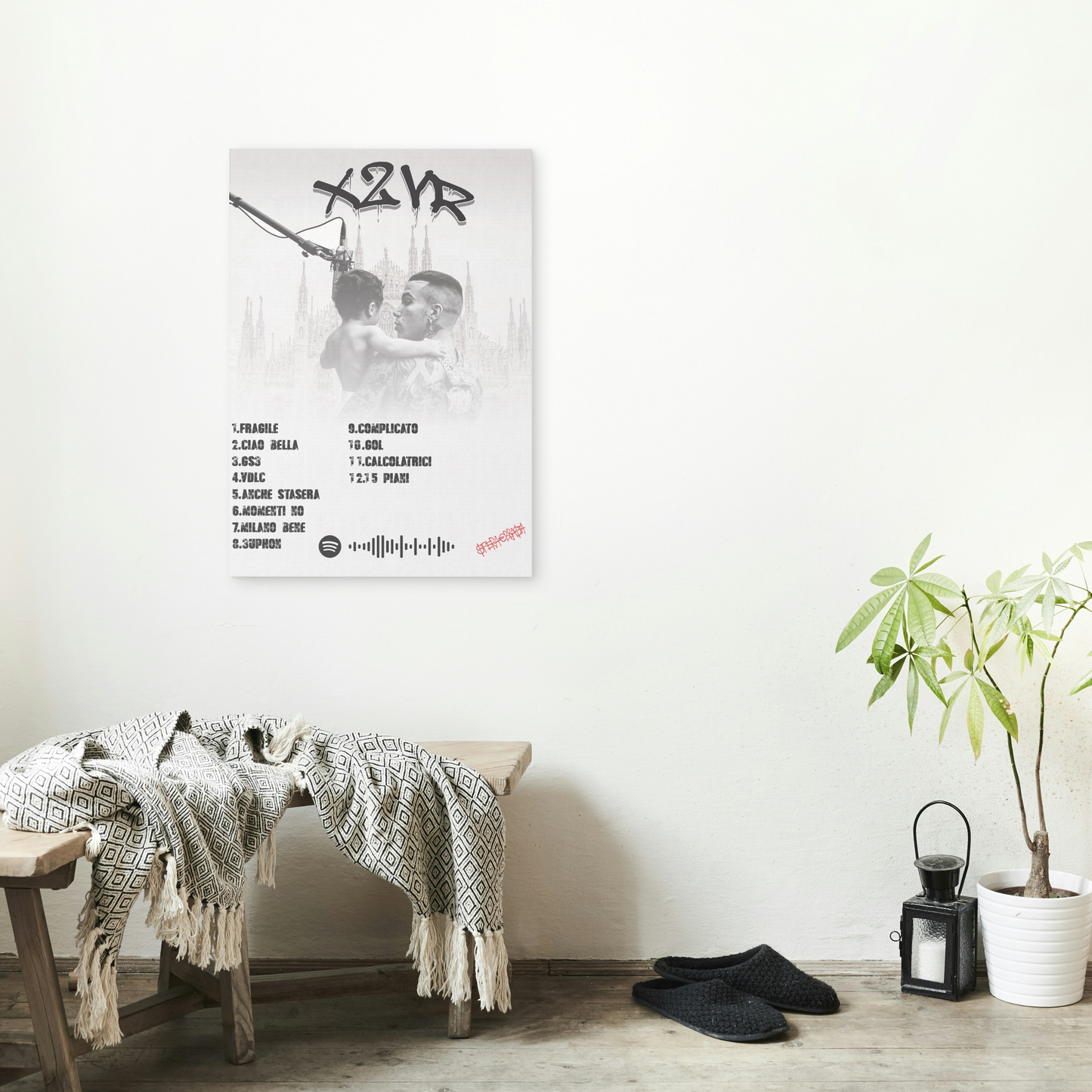 X2VR Album Of Sfera Ebbasta Poster