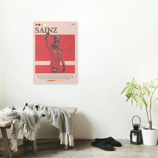 Carlos Sainz Poster